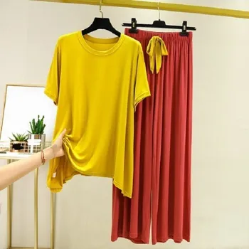 Dámské pyžamo Dámské pyžamo P2910 žlutá M