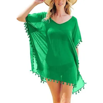 Dámské šaty Gaira® Plážové šaty 6033, Barva zelená