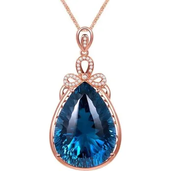 Náhrdelník Dámský náhrdelník s kapkou D513