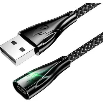 Datový kabel Datový magnetický USB kabel K501 černá 2 m