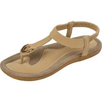 Dámské sandále Dámská letní obuv - Sandály meruňková 38