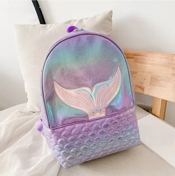 Sportovní batoh Dámský batoh mořská panna světle fialová