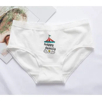 Kalhotky Dámské kalhotky s potiskem velryby bílá M