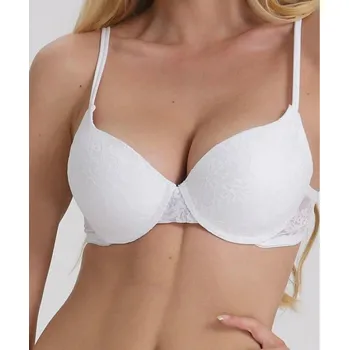 Podprsenka Dámská push up podprsenka J2347 bílá 70D