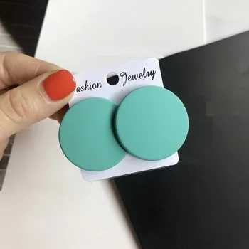 Náušnice Dámské visací náušnice G389 tyrkysová 2