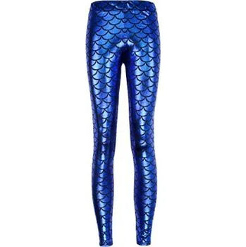 Dámské stylové legíny - Modré J3335 M