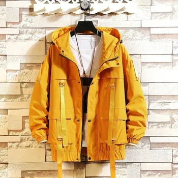 Dámská casual bunda Dámská jarní bunda P1386 žlutá S