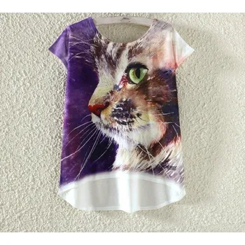 Dámské tričko Dámské tričko s kočkou M