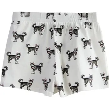 Dámské kraťasy Dámské šortky s potiskem psů XXL