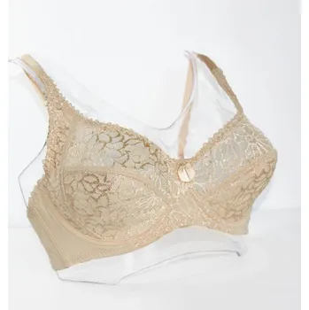 Podprsenka Dámská krajková podprsenka s mašlí J2996 krémová 95E