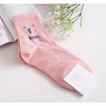 Dámské ponožky Dámské ponožky s motivy sluneční soustavy růžová