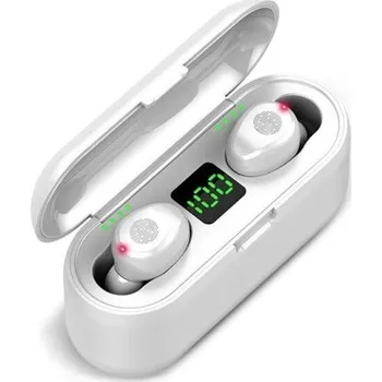 Sluchátka Bezdrátová bluetooth sluchátka K1966 bílá