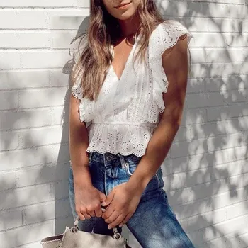 Dámská halenka Dámská blůza s volánky Felicia L