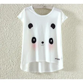 Dámské tričko s potiskem pandy M