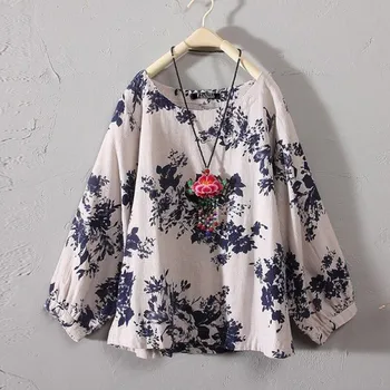 Dámská halenka Dámská halenka se vzorem Elizabeth 5XL 2