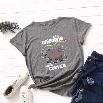 Dámské tričko s potiskem nosorožce 4XL 7