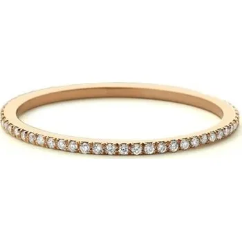 Prsten Dámský prstýnek D967 starorůžová 10