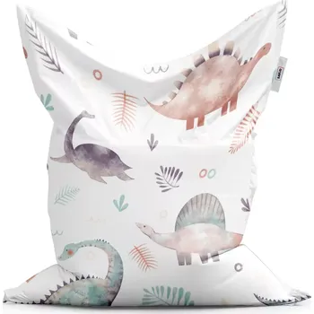 Sedací pytel Sablio Sedací vak Classic Malovaní dinosauři - 150x100 cm