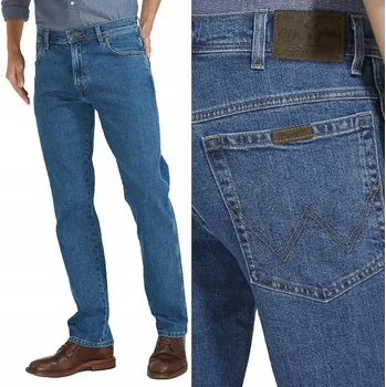 Dámské džíny Wrangler Regular W38 L30 Stonewash ODOLNÉ DŽÍNY W10I23010