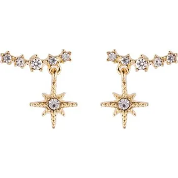 Náušnice Dámské visací náušnice H769 zlatá 2