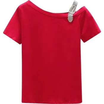 Dámské tričko Dámské tričko s kamínky A1327 L 4