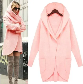 Dámský kabát Dámský kabát ve více barvách růžová L