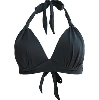 Dámské plavky Dámský horní díl plavek P1033 černá XXL