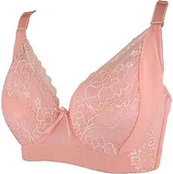 Podprsenka Dámská podprsenka s mašlí J3003 růžová 90E
