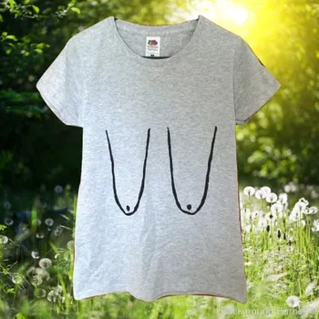 Dámské tričko s vtipným potiskem B321 M