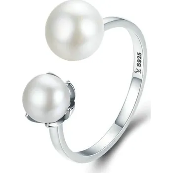 Šperk Dámský prstýnek s perlami D1792