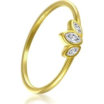 Prsten Dámský prstýnek D1321 zlatá 7