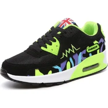 Dámská obuv Barevné dámské tenisky J768 zelená 39