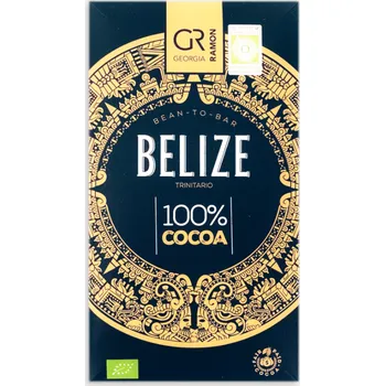 Čokoláda Georgia Ramon Belize Bio 100% hořká čokoláda 50 g