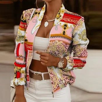 Dámská casual bunda Dámská jarní bunda P1520 XXL 4