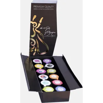 Kosmetická sada Melira The 12 Gods of Olympus Gift Pack - dárkové balení 12 medů