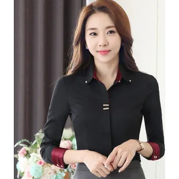 Dámská halenka Dámská halenka Chelsea černá XXL