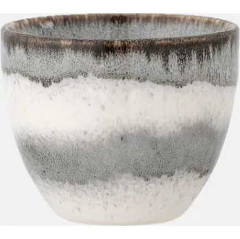 Bloomingville Paula kameninový šálek bez ucha Grey