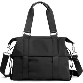 Kabelka Dámská plátěná kabelka M1357 černá