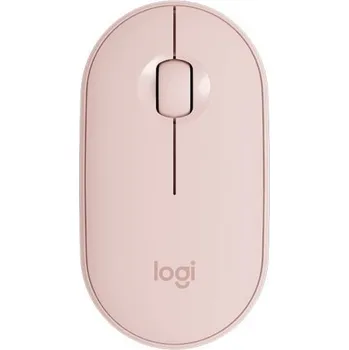 Bezdrátová myš PEBBLE růžová