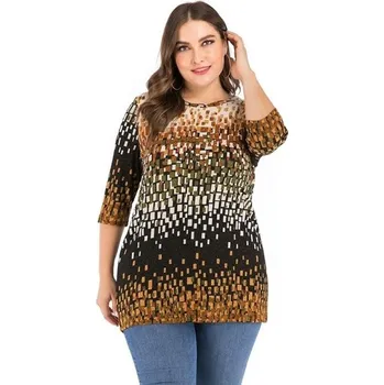 Dámské tričko Dámské tričko nadměrné velikosti A1162 XXL 1