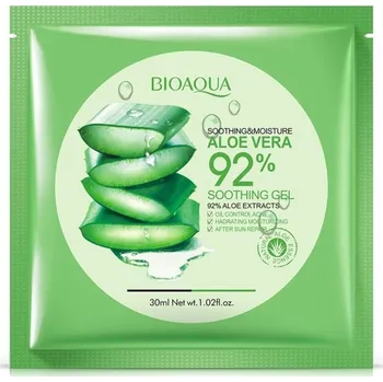Pleťová maska BIOAQUA hydratační maska na obličej ALOE VERA