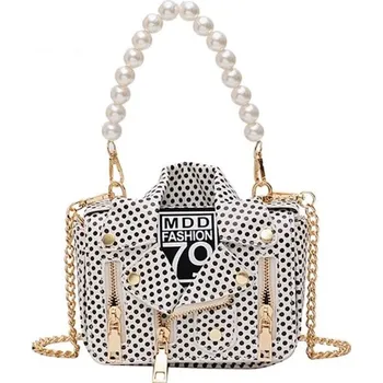 Kabelka Dámská kožená kabelka M1316 bílá