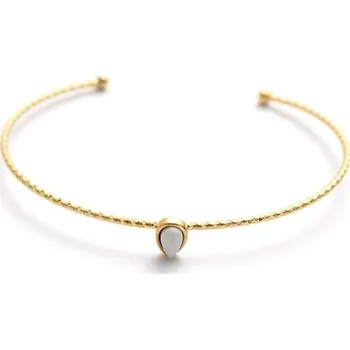 Náramek Dámský otevřený náramek H611 bílá