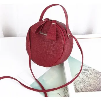 Kabelka Dámská crossbody kabelka M1678 vínová