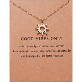 Náhrdelník Dámský náhrdelník se sluncem D186