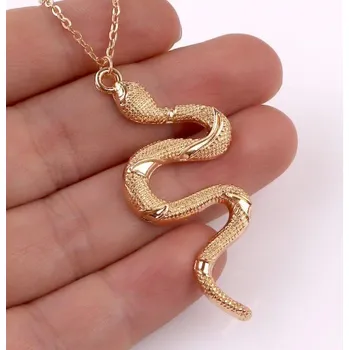 Náhrdelník Dámský náhrdelník s hadem G825 1