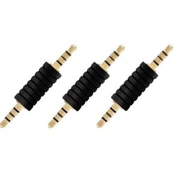 Video redukce Adaptér 3.5mm jack M/M 3 ks