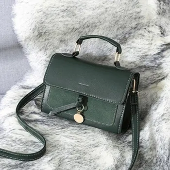 Kabelka Dámská crossbody kabelka M1710 tmavě zelená