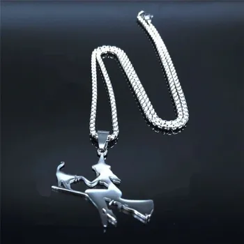 Náhrdelník Dámský náhrdelník s čarodějnicí 3