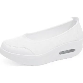 Dámské baleríny Dámské baleríny na platformě bílá 42